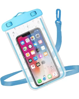 Waterproof Phone Pouch For Pool And Beach,Underwater Transparent Dry Bag Compatible All Other Smartphones Upto 6.9 Inches(Pack Of 1)